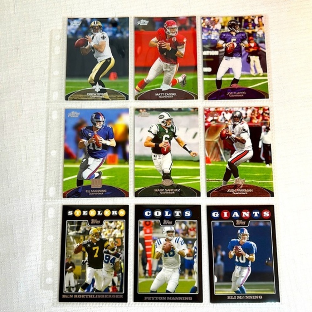 Quarterback Trading Cards Matt Cassel RIP